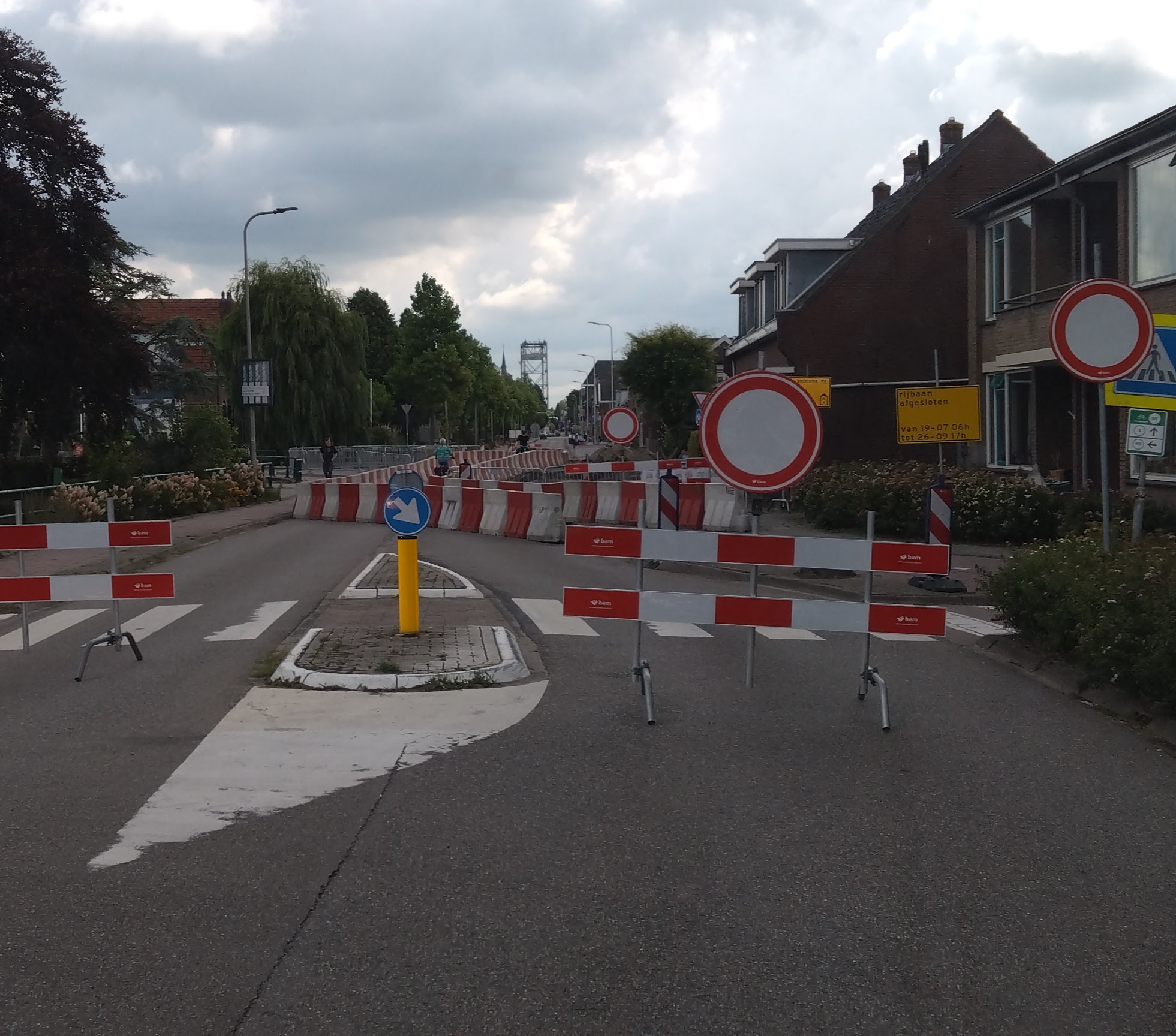 Werkzaamheden Rotonde Zijde-Boezemlaan
